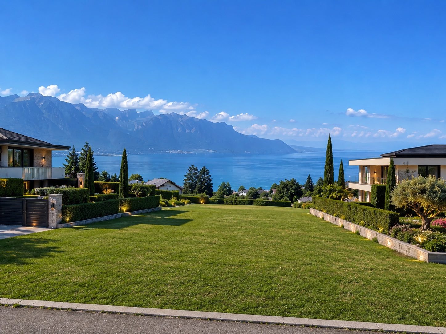 Terrain constructible avec vue, Suisse romande